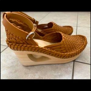 Free People Brand - Teagan Huarache Clog